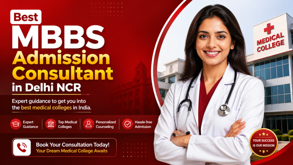Best MBBS Admission Consultant in Delhi NCR